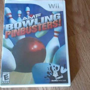 Wii AMF Bowling game